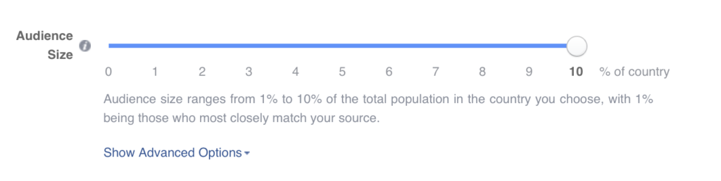 lookalike audience 10%